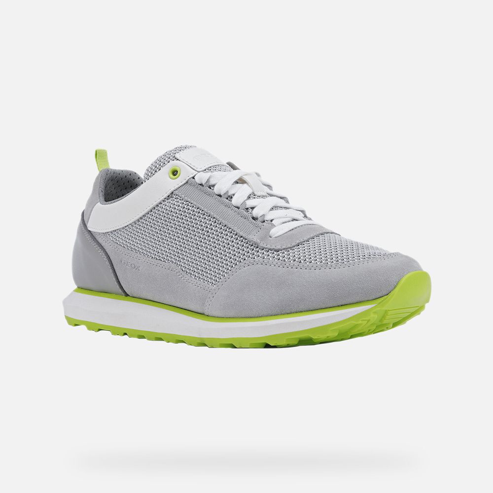 Tenis Geox Homem Cinzentas/Branco - Volto - PMKEO5398